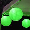 Electric Lights Paper Lantern - Green