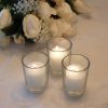 10 Hour 72 Candles/Clear Holders 12ct