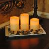 Flickering LED Candles RC - Round
