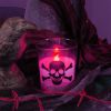 Flickering LED Candles - Skull & Crossbones 2ct