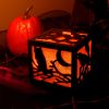 Wooden Lantern - Halloween Boo Light 1ct