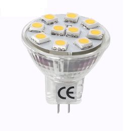 Pack of 2 Units, 1.8W MR11 GU4.0 LED Bulb, 12V, 20W Halogen Replacement, 165lm 120' Flood Beam, Warm White