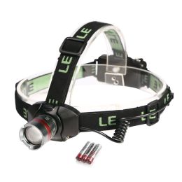 Dimmable Adjustable Focus CREE LED Headlamp, 140lm, 3 Brightness Level Choices, 3 AAA Battery Included