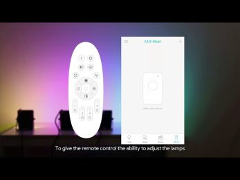 10W iLUX Bluetooth Mesh RGB Smart LED Flood Light, IP65 Waterproof Brightness Color Change Adjustable Wall Washer Light, ROHS & CE Listed